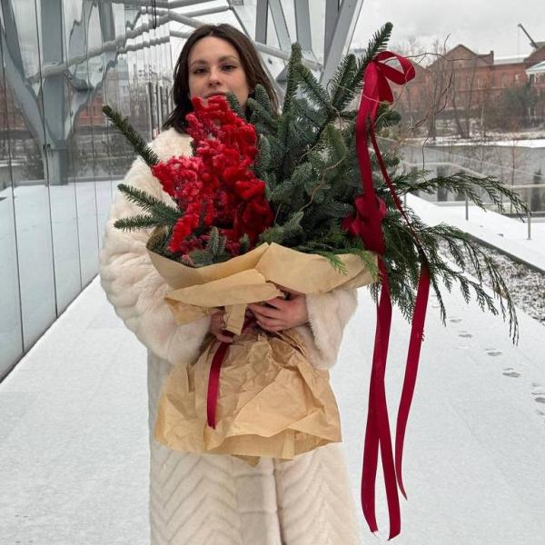 Новогодний Вау букет 227