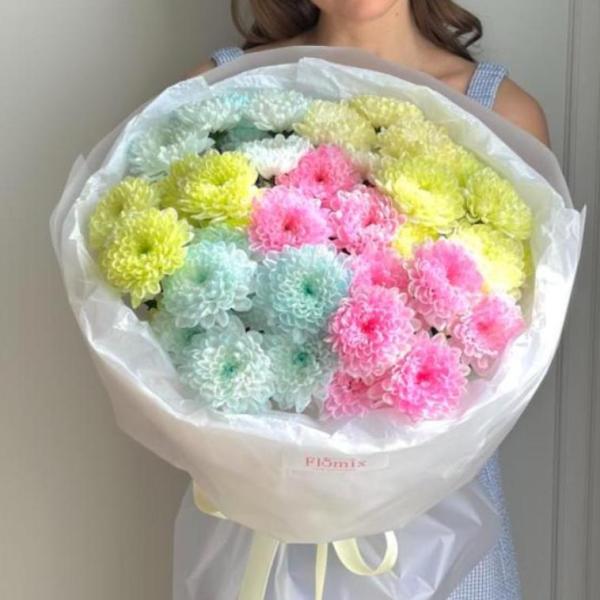 7 ярких хризантем