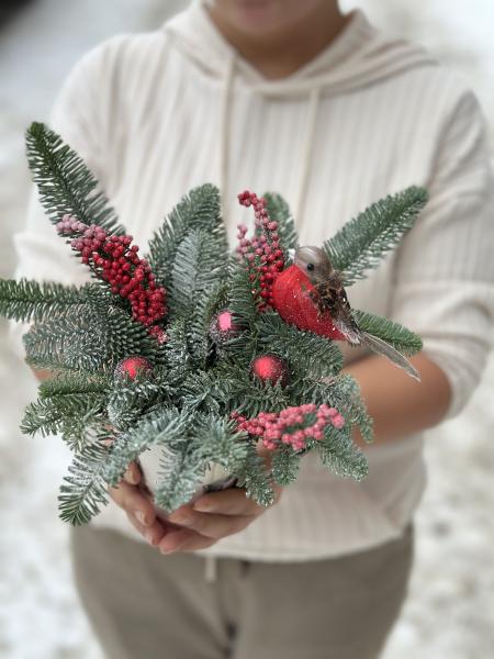 Стаканчик с птичкой 238