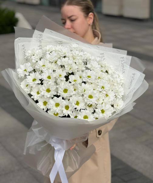 Моно букет из ромашек 048