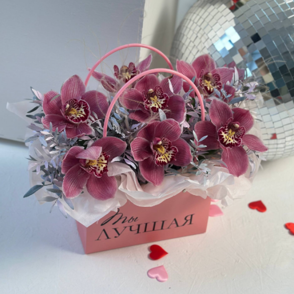 Сумка с орхидеями 246