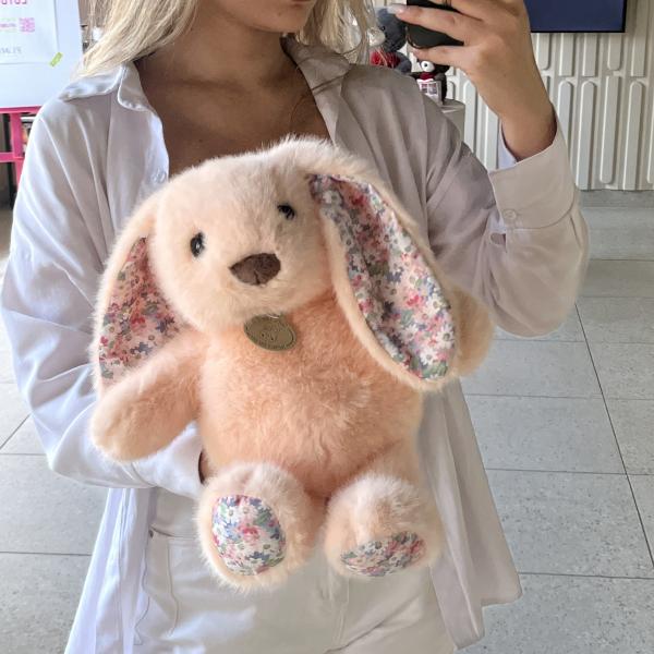 Розовый зайчик 