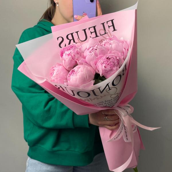 Розовые пиончики