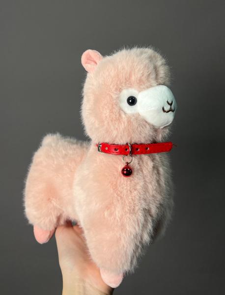 Розовая альпака