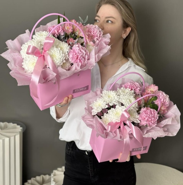 Розовая сумка 267