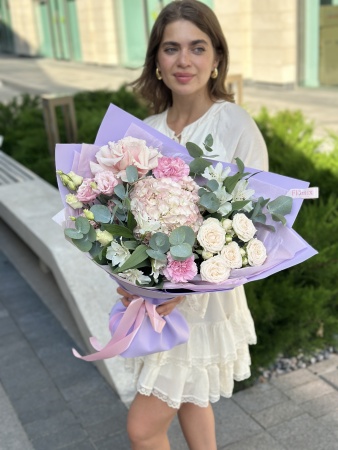 Ассорти букет "Цветочная нежность" 055