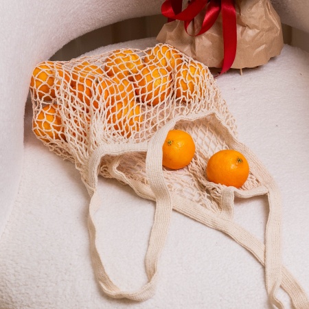 НГ букет с елками и хлопком 234