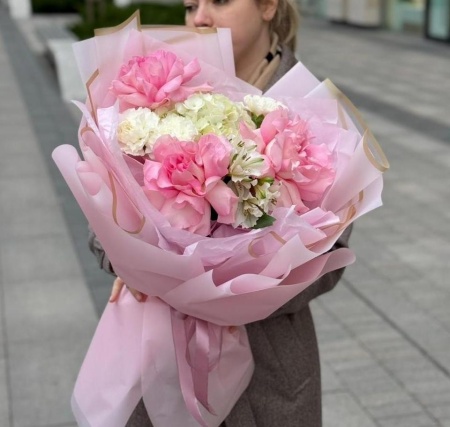 Зефирный букетик 097