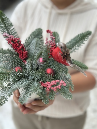 Стаканчик с птичкой 238