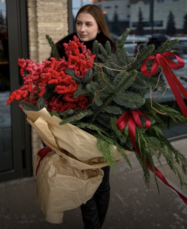 Новогодний Вау букет