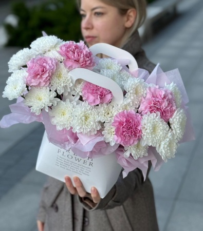 Сумка фреш хризантем 209