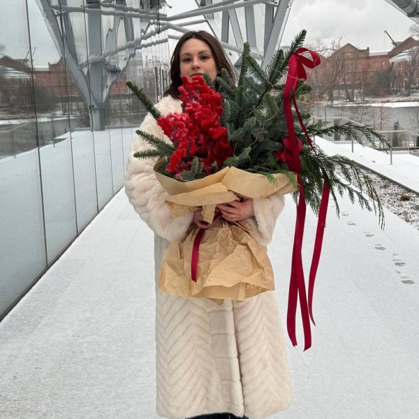 Новогодний Вау букет 227