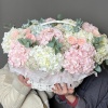 Корзина с гортензиями 234
