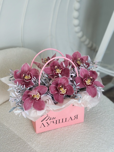 Сумка с орхидеями 246
