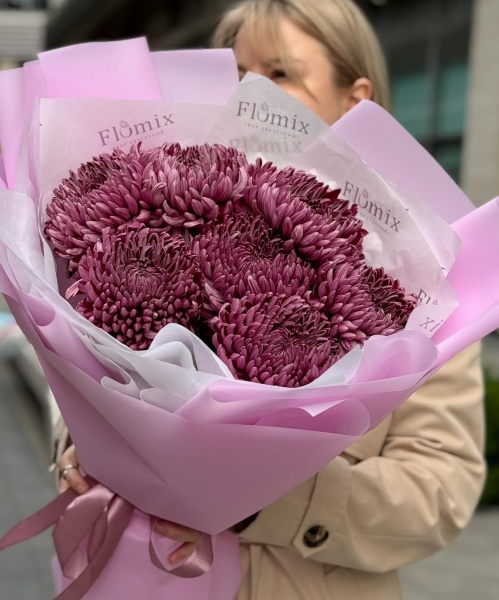 7 одноголовых хризантем 121 7 одноголовых хризантем 121