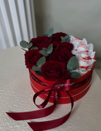 Шайба с розами 