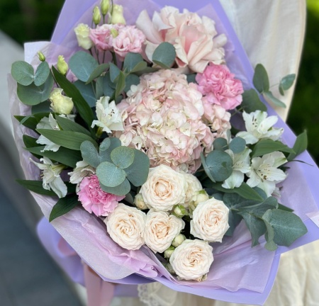 Ассорти букет "Цветочная нежность" 055