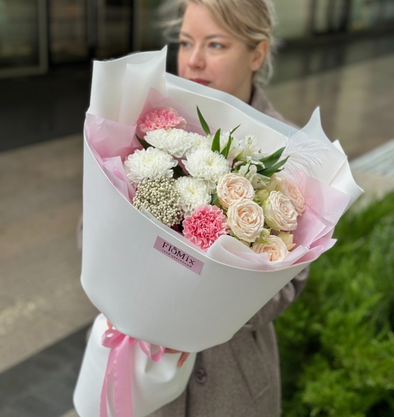 Ассорти нежное с перышком 023