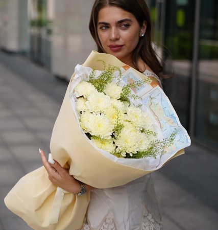 Букет "Для географички" 042