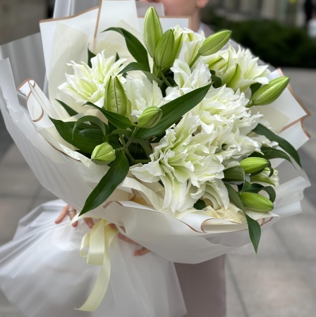 Букет из 5 лилий 178