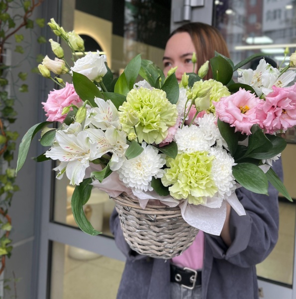 Цветочная корзина (С)