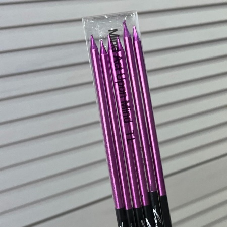 Длинные свечи на торт 