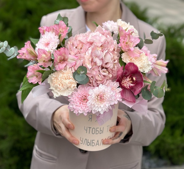 Нежная шляпка "Я хочу чтобы ты улыбалась" 175