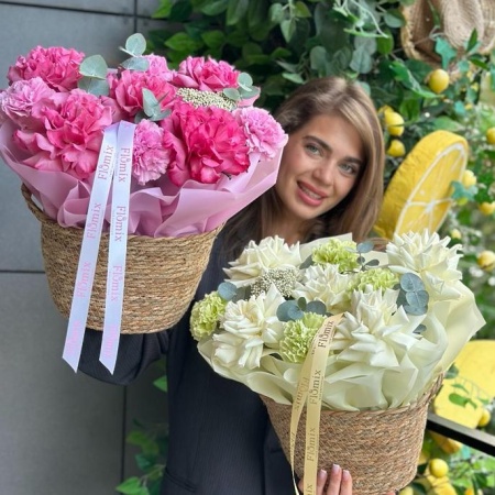 Композиция дуо гвоздика и импорт 