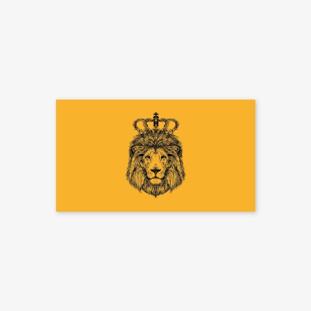 Конверт для денег со львом 